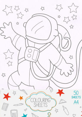 ASDA ASDA Loose Colouring Sheets Children's Activity Sheets 50 Sheets- Buy online at McGrocer