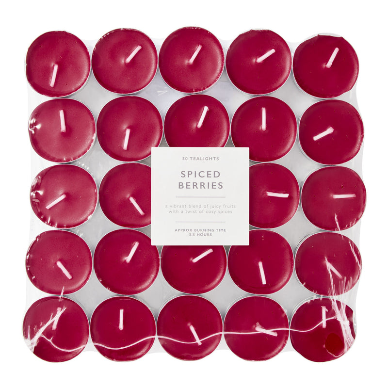 George Home Spiced Berries scented tealights 50 pack, UK version