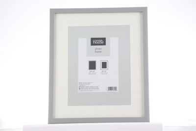 George Home boxed grey photo frame 8x6 inch, UK version
