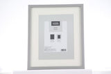 George Home boxed grey photo frame 8x6 inch, UK version