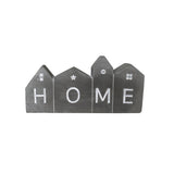 George Home grey cement 4 house home sign, UK version