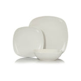 ASDA George Home White Square Dinner Set 12 Piece- Buy online at McGrocer