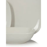 George Home white square dinner set 12 piece, UK version