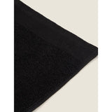 George Home black cotton bath towel medium, UK version