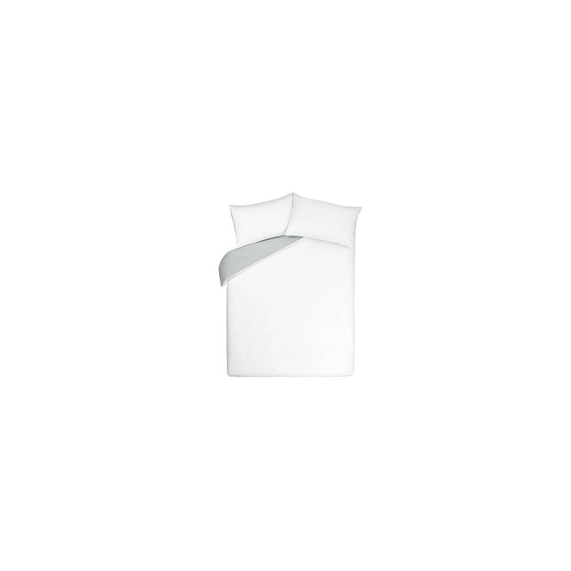 George Home white reversible king duvet cover (British brand)