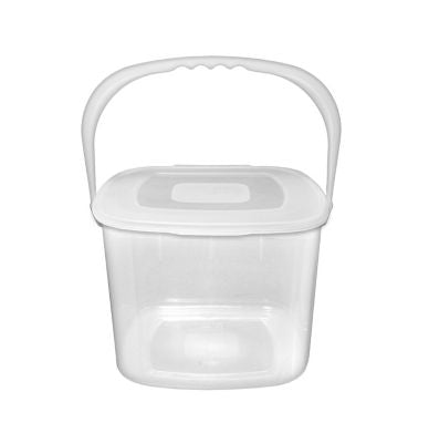 George Home peel lid food storer with handle, 6 litre capacity, UK version