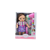 My Sweet Baby Style and Play doll with color-changing hair, imported from the UK