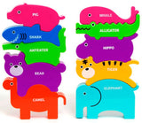 Kid Connection Stacking Animals toy set, imported from the UK