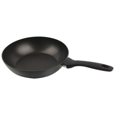 George Home matte black non-stick wok 28cm, UK version