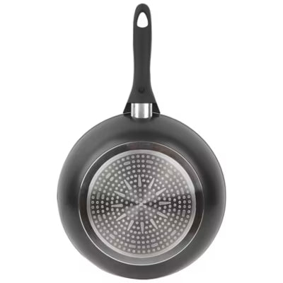 George Home matte black non-stick wok 28cm, UK version