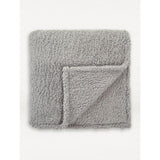 ASDA George Home Grey Teddy Blanket 220cm x 200cm- Buy online at McGrocer