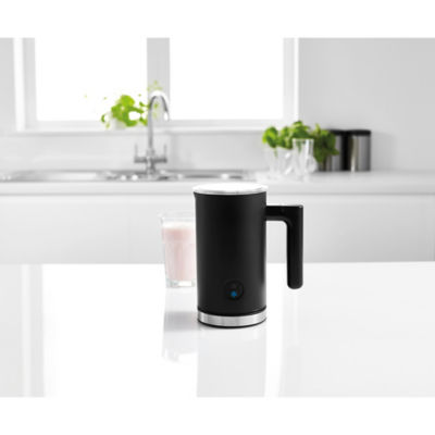 George Home black milk frother, UK version