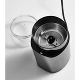 George Home matte black stainless steel coffee grinder 150ml, UK version