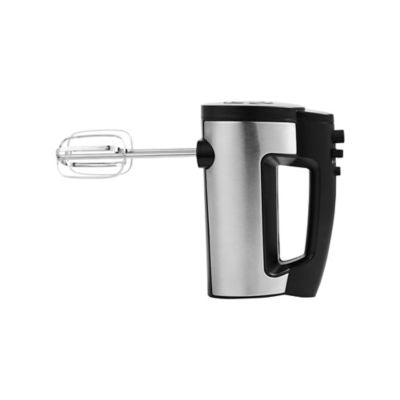 George Home stainless steel black and silver hand mixer, UK version