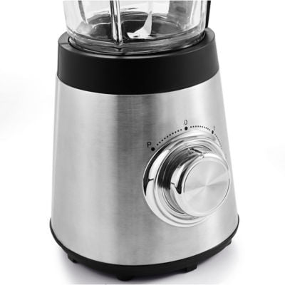 George Home stainless steel black and silver jug blender, UK version