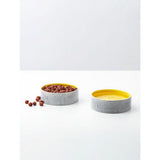 George Home Sausage Dog Grey Pet Bowl 15cm, UK version