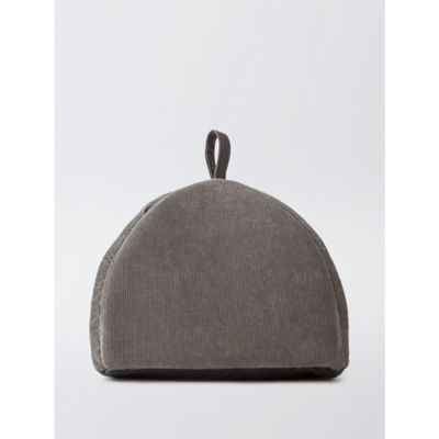 George Home grey cord cat igloo bed with handle - British product