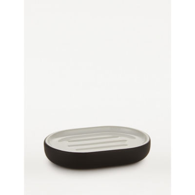 George Home matte black soap dish, UK version