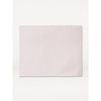 George Home pink percale 100% cotton fitted sheet double, UK version