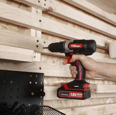 Hyper Tough cordless drill 18V rechargeable (British brand)