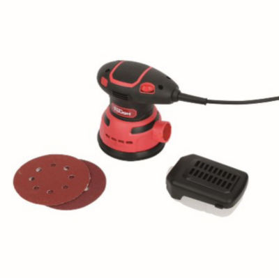 Hyper Tough orbital sander 125mm 300W corded, UK version