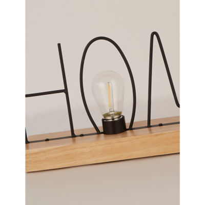 George Home grey home bulb lamp 15x36x5.5cm (British brand)