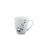 George Home butterfly decal porcelain mug, UK version
