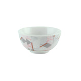 Rose gold marble nibble bowl in porcelain, imported from the UK