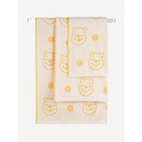 George Home yellow Winnie the Pooh hand towel, imported from the UK