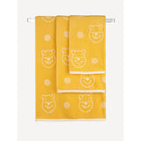 George Home yellow Winnie the Pooh bath sheet, UK version