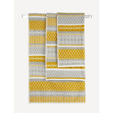 George Home grey geometric super soft hand towel - British product
