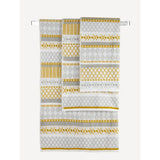 George Home grey geometric super soft hand towel - British product