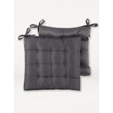 George Home grey cushion pad set of 2, 40x40cm, imported from the UK