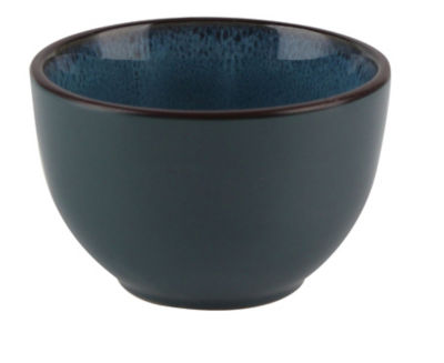 George Home Blue Reactive Glaze Nibble Bowl, UK version