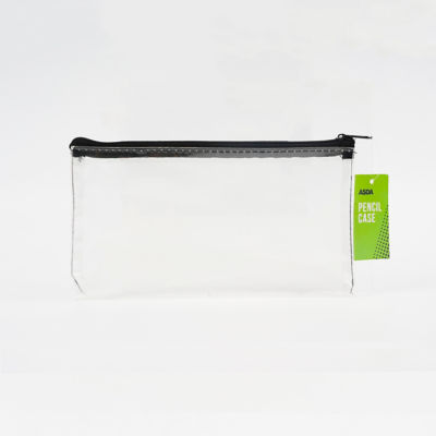 Pen & Gear assorted color pencil case 21x11cm, imported from the UK