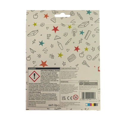 ASDA coloured markers pack of 12 - British product