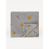 ASDA George Home Grey Butterfly Super Soft Throw 120cm x 150cm- Buy online at McGrocer