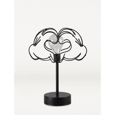 George Home Mickey Mouse wire hands table lamp, imported from the UK