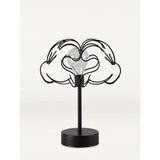 George Home Mickey Mouse wire hands table lamp, imported from the UK