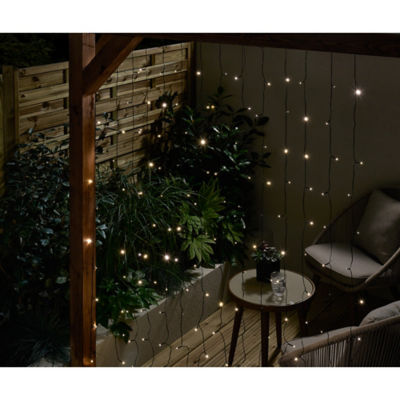 George Home solar light curtain 150cm with 192 LEDs, UK version