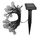 George Home solar bubble string lights 7.8m (British brand)