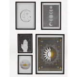 George Home celestial gallery wall art set of 5, UK version