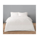 ASDA George Home White Luxury 100% Cotton Washed Tuft Duvet Set - Super King- Buy online at McGrocer