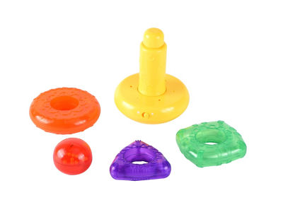 Kid Connection musical stacking rings toy, UK version