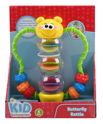 Kid Connection baby butterfly rattle - British product