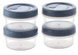 George Home Mini Twist food storers 4 pack 125ml, UK version