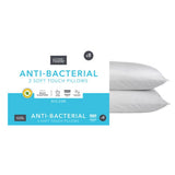 George Home antibacterial pillow 2-pack 74x48cm, imported from the UK