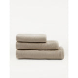 George Home waffle textured natural hand towel small, imported from the UK