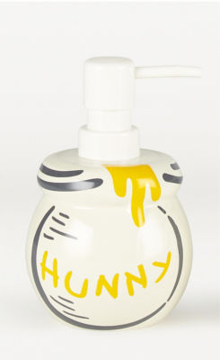 George Home Winnie the Pooh yellow soap dispenser, UK version