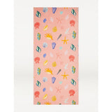 George Home coral shell pattern beach towel 71x152cm - British product